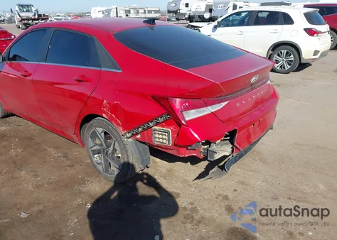 2021 Hyundai Elantra Sel z USA, uszkodzony, nr VIN 5NPLN4AG1MH040985